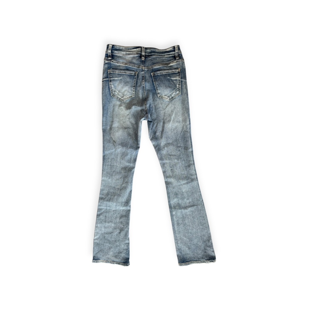 Fashion Nova Gemma Sculpting Stretch Bootcut Jeans Vintage Wash New Size 7 - Picture 4 of 10